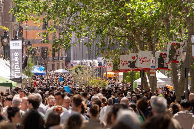 巴塞罗那：圣乔治节